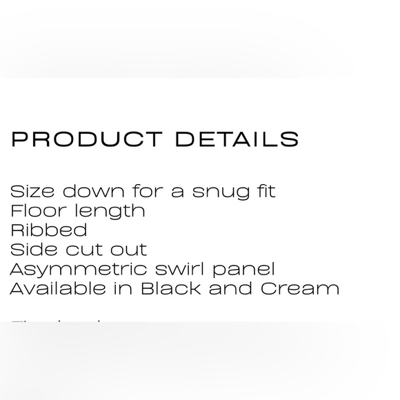 Brand New Hanifa Claire Knit Cut Out Maxi Dress - Picture 4 of 4